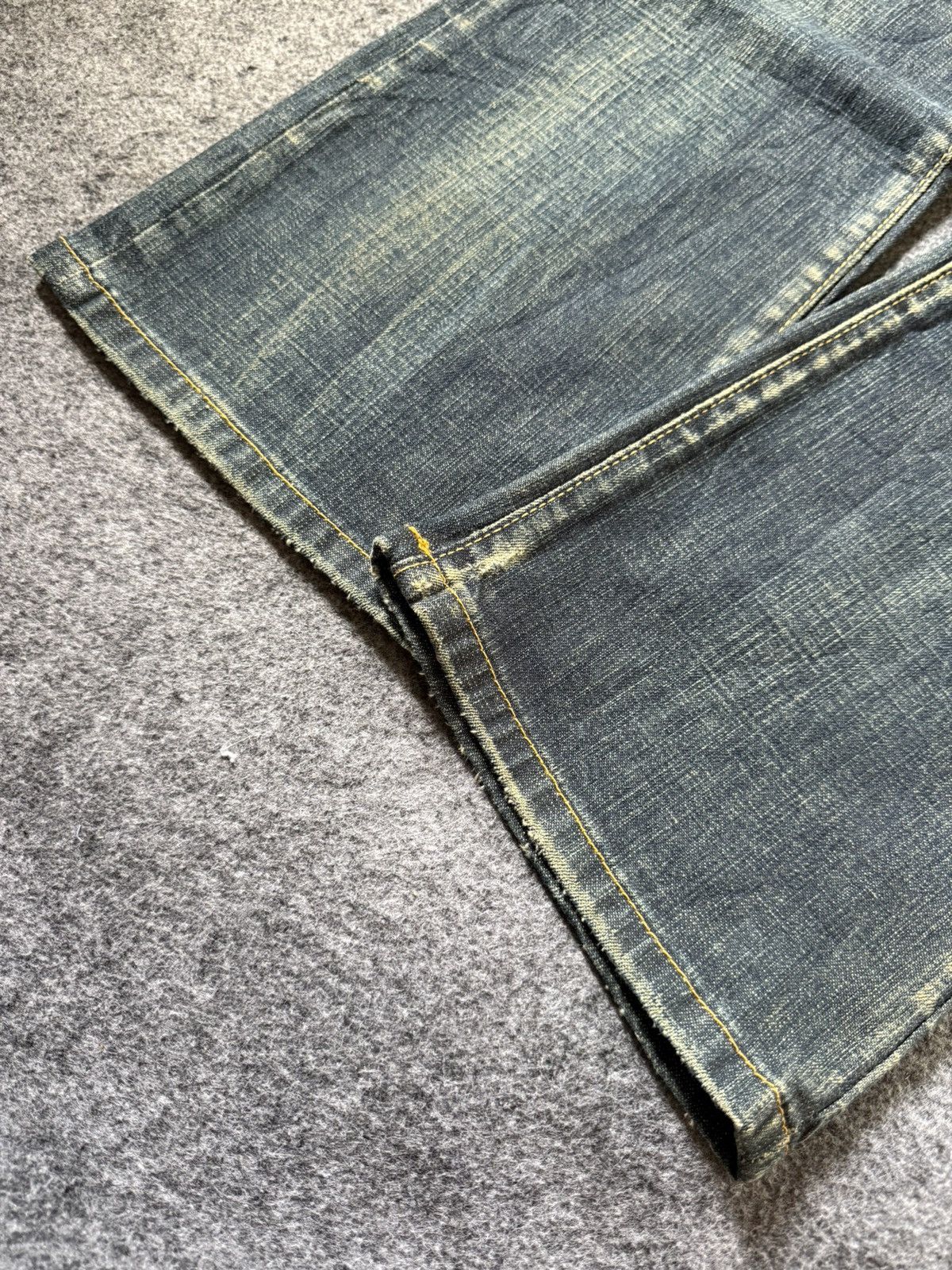 G-Star G Star Raw Para Espana Mud Wash Flare Low Rise Jeans Size US 27 - 10 Thumbnail