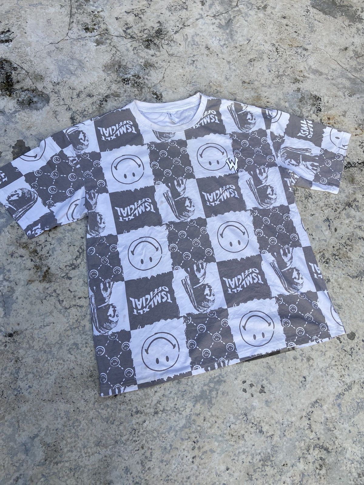 Hysteric Glamour × Japanese Brand SLK women & smile full print boxy t-shirt Size US L / EU 52-54 / 3 - 3 Thumbnail