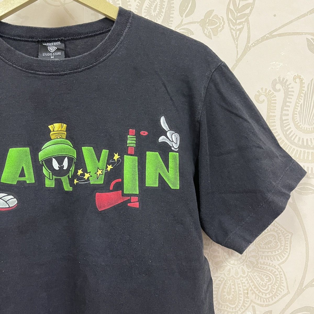 Cartoon Network × Vintage × Warner Bros Vintage 90s Marvin X Warner Bros Studio Single Stitches Size US M / EU 48-50 / 2 - 4 Thumbnail