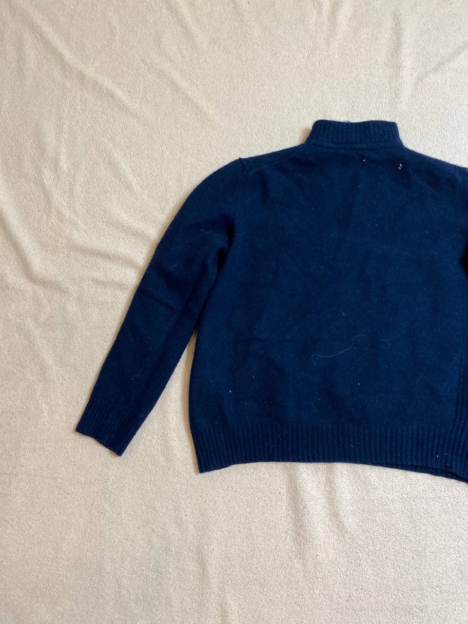 Barbour Barbour Sweater 1/4 Zip Dark Jumper Size XXL Size US XXL / EU 58 / 5 - 14 Thumbnail