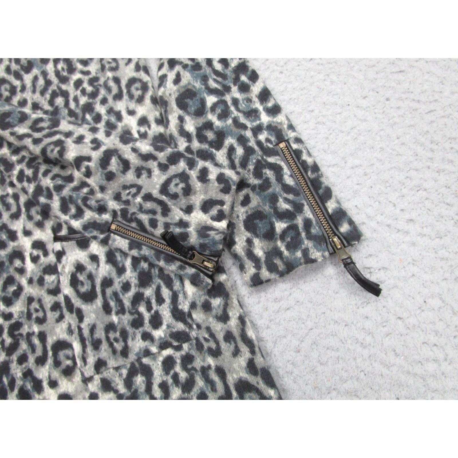 Gerard Darel Gerard Darel Dress Womens Small Long Sleeve Leopard Print Wool Sweater UPR07 Size XS / US 0-2 / IT 36-38 - 3 Thumbnail