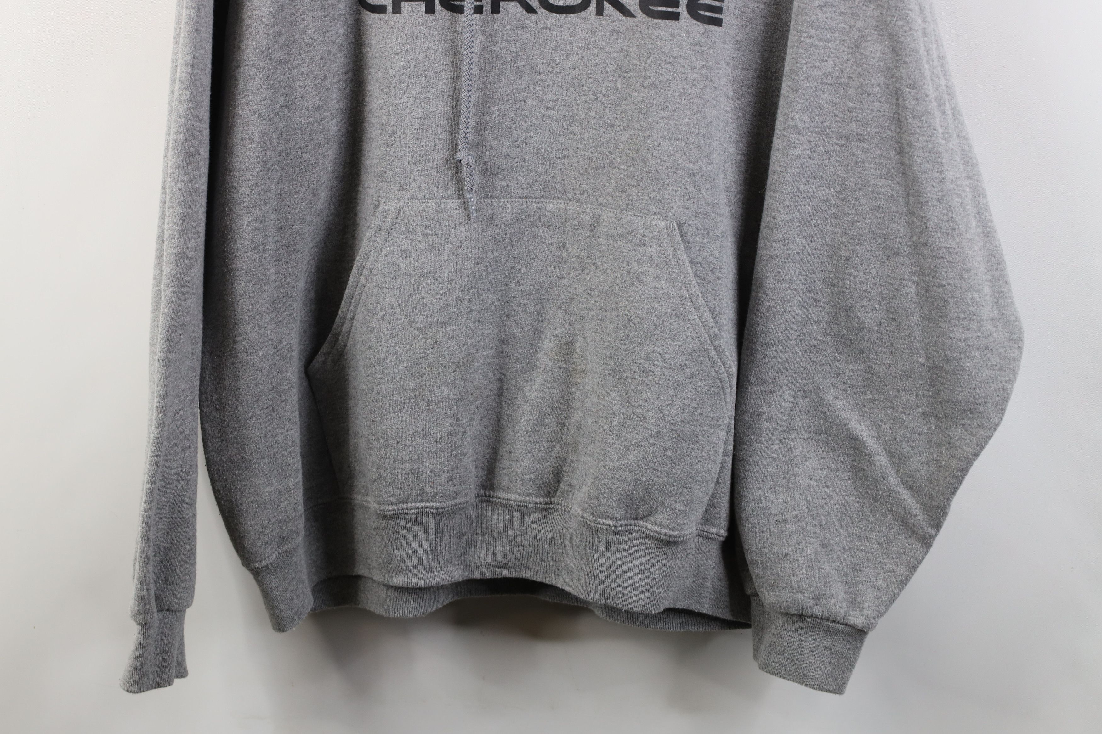 Vintage Vintage 90s Y2K Jeep Motor Co Cherokee Hoodie Sweatshirt Size US XL / EU 56 / 4 - 3 Thumbnail