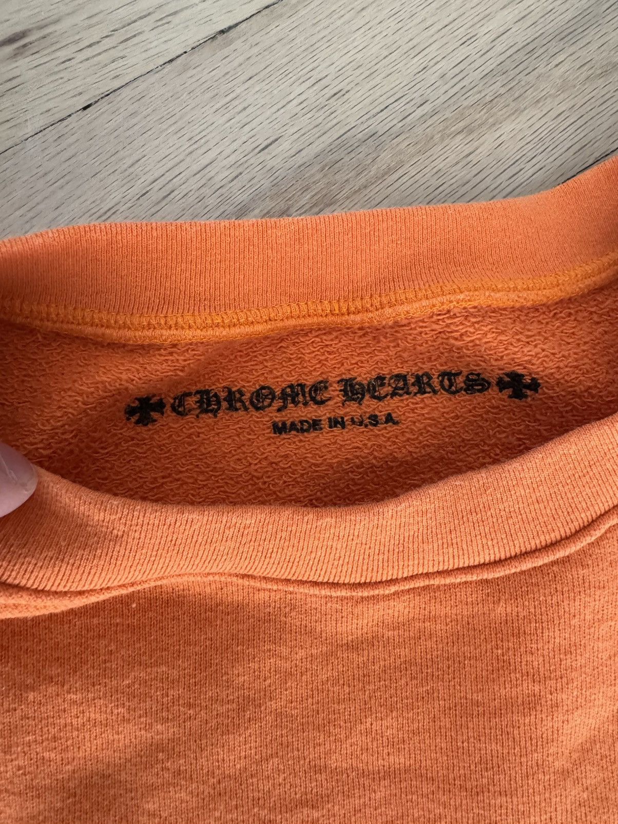 Chrome Hearts Dagger Crewneck Sweatshirt Size US XL / EU 56 / 4 - 5 Thumbnail
