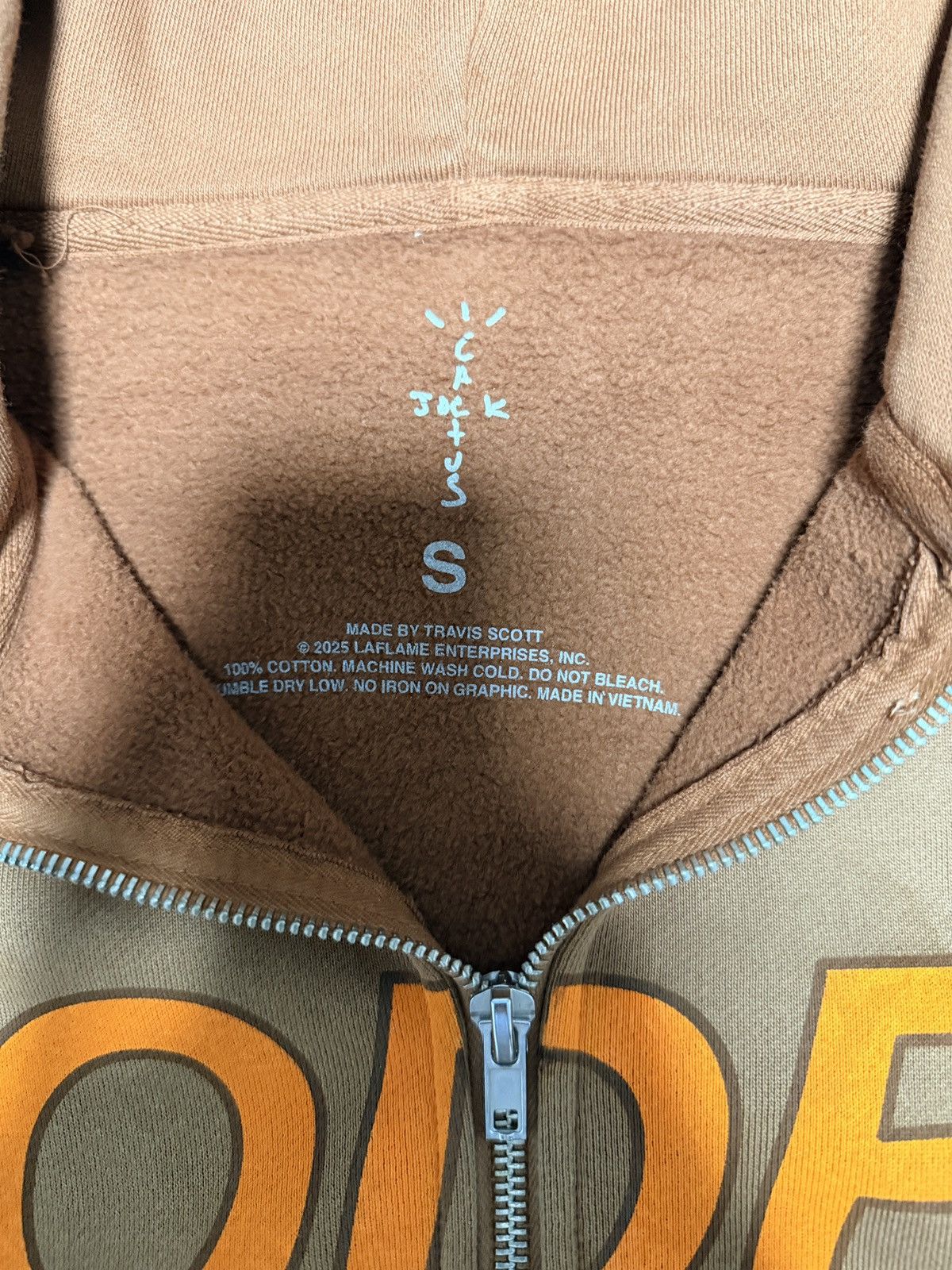 Travis Scott TRAVIS SCOTT RODEO 10 YEARS ZIP UP HOODIE Size US S / EU 44-46 / 1 - 4 Thumbnail