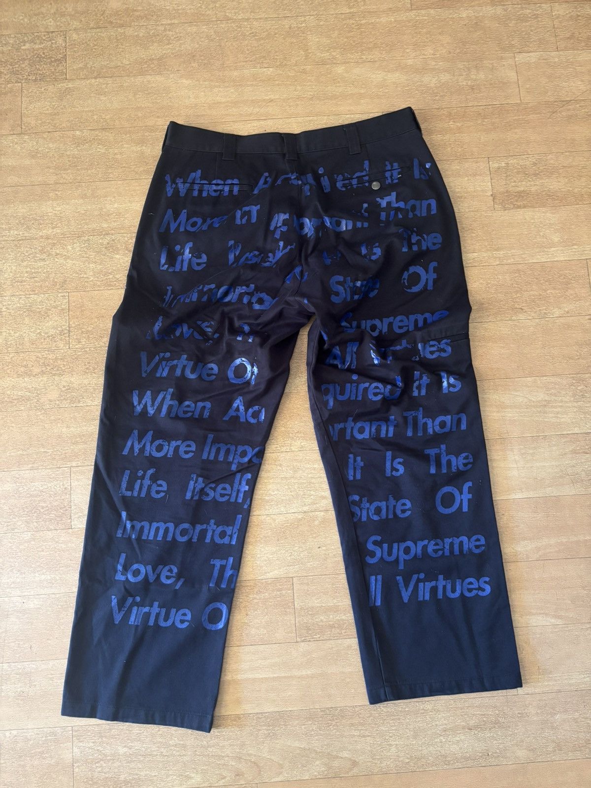 Junya Watanabe × Supreme Supreme JUNYA WATANABE CDG MAN Printed Work Pant Size US 34 / EU 50 - 5 Thumbnail