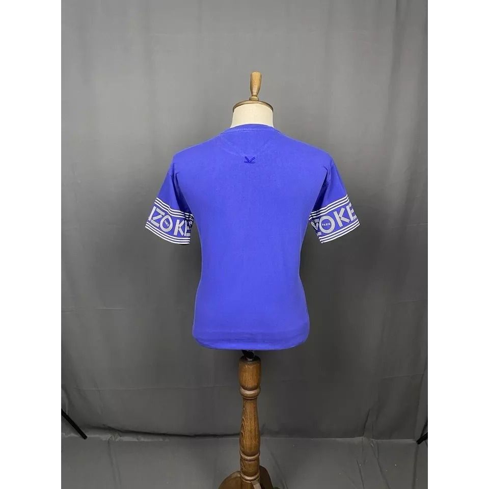 Kenzo Kenzo Big Logo Men's Blue Sleeve Logo T-Shirt Size M Size US M / EU 48-50 / 2 - 8 Thumbnail