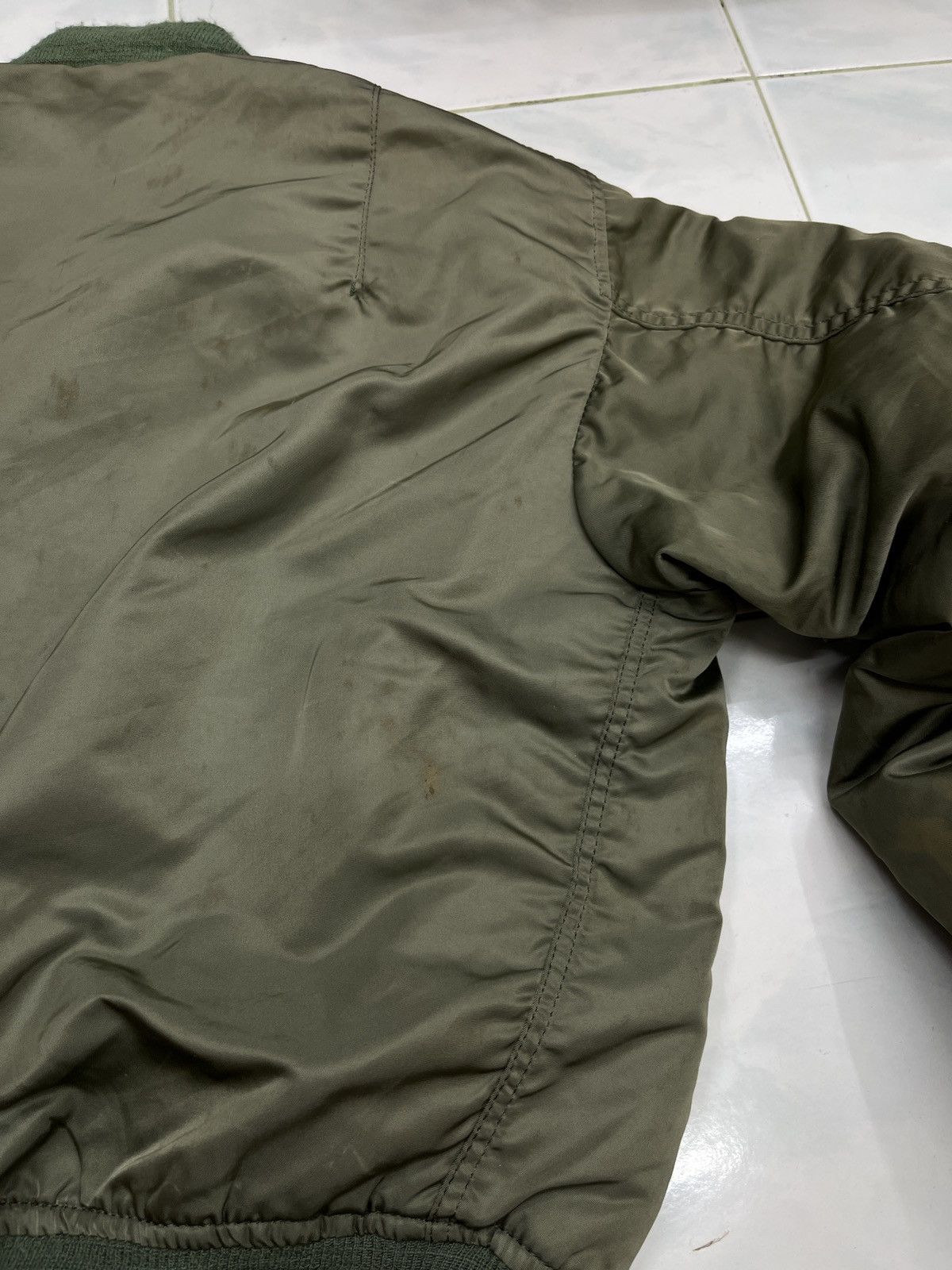 Alpha Industries 🔥🔥🔥STEALS VTG ALPHA INDUSTRIES MA1 BOMBER JACKET Size US S / EU 44-46 / 1 - 18 Thumbnail