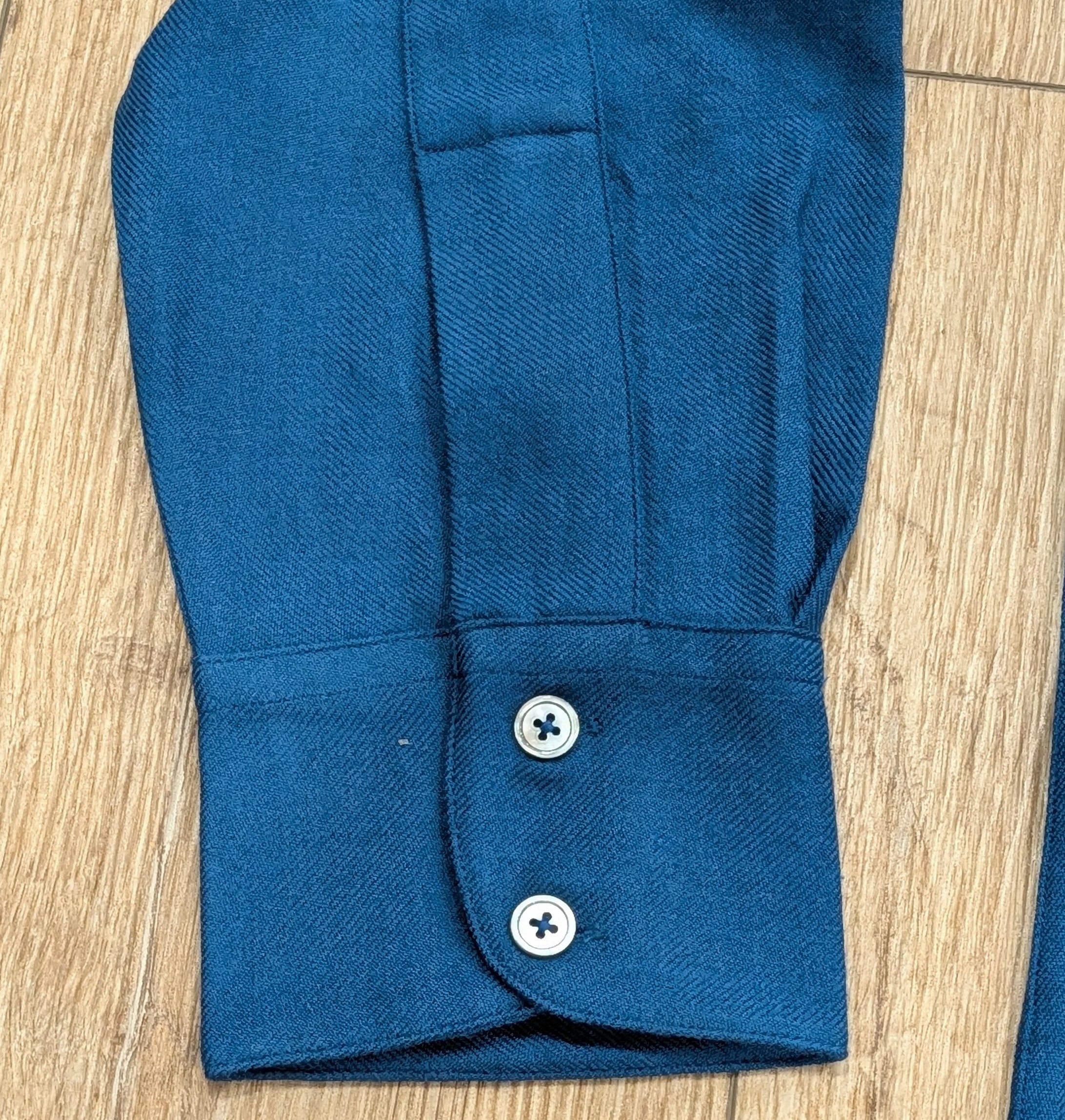 The Elder Statesman THE ELDER STATESMAN Wool/Cashmere Button Up Shirt Medium Size US M / EU 48-50 / 2 - 6 Thumbnail