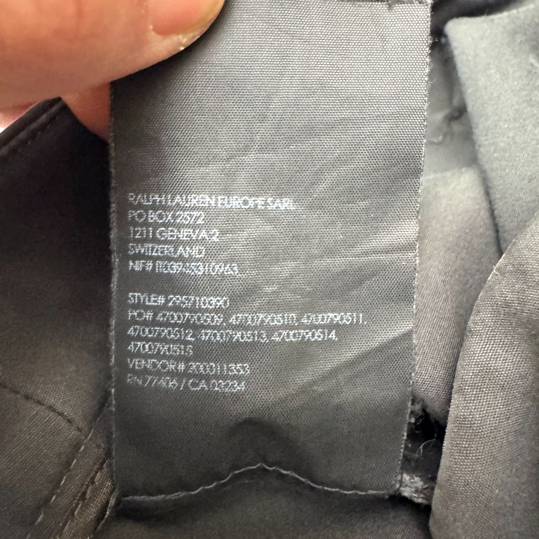 Club Monaco VINTAGE Not Applicable Club Monaco Women's Dress Pants Straight Fit Casual Workwear Black 6 Cotton Blend Mid Rise 30x27 Size 28" / US 6 / IT 42 - 7 Thumbnail