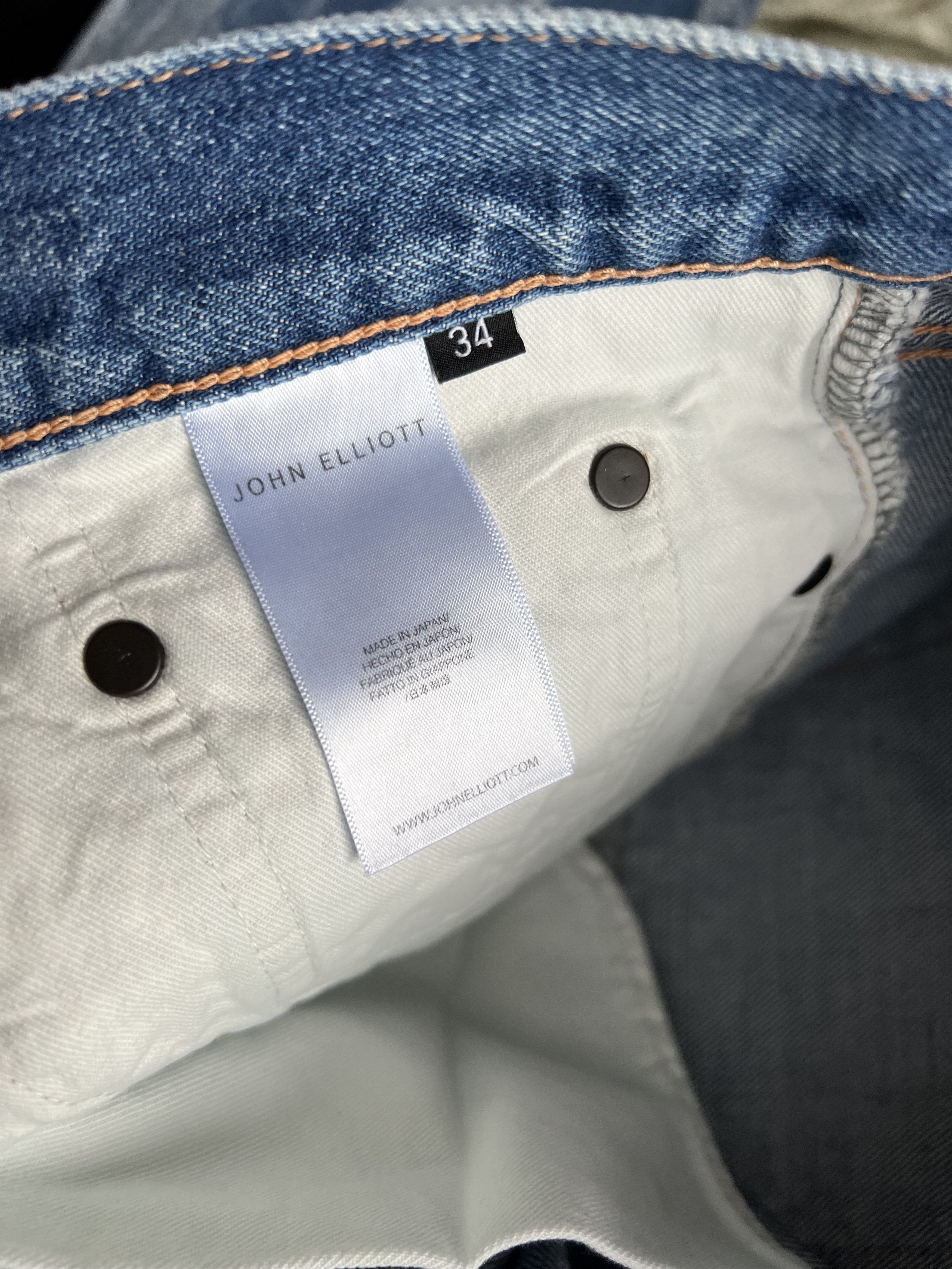 John Elliott John Elliott The Daze Sisyphus Jeans in Blue Size US 34 / EU 50 - 8 Thumbnail