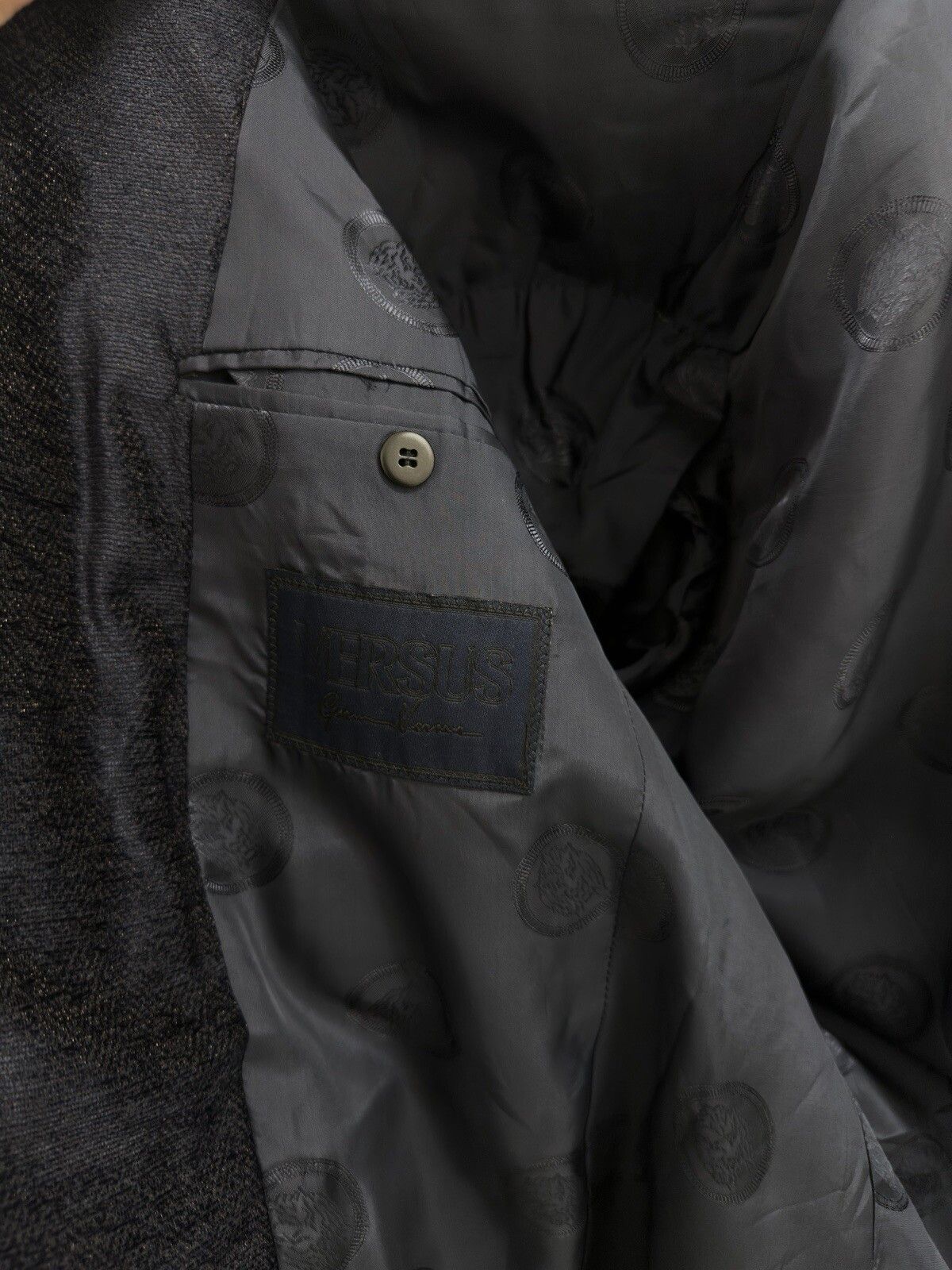 Versus Versace VINTAGE VERSACE VERSUS VELVET BLAZER MENS JACKET COAT Size 50R - 14 Thumbnail