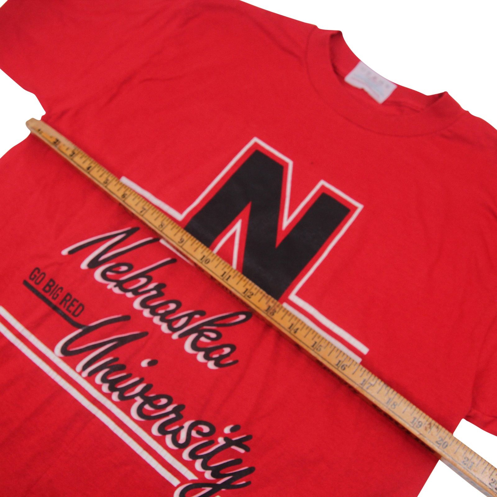 NCAA × Vintage Vintage Nebraska University Cornhuskers Graphic T Shirt Size US XL / EU 56 / 4 - 7 Thumbnail