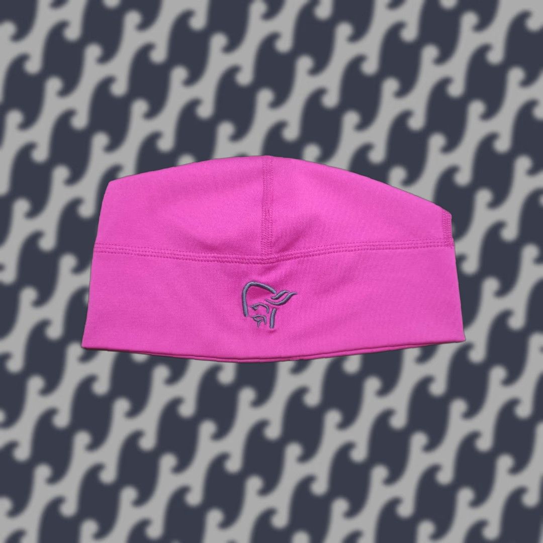 Pinko Norrona Beanie Hat Skull Cap Size S-M Womens Pink Softshell Lightweight Warm2 Size ONE SIZE - 1 Thumbnail