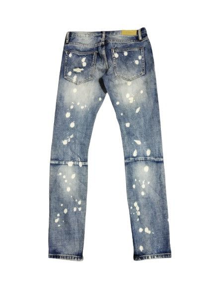 MNML MNML Distressed Denim Zipper Jeans Size US 31 - 2 Thumbnail