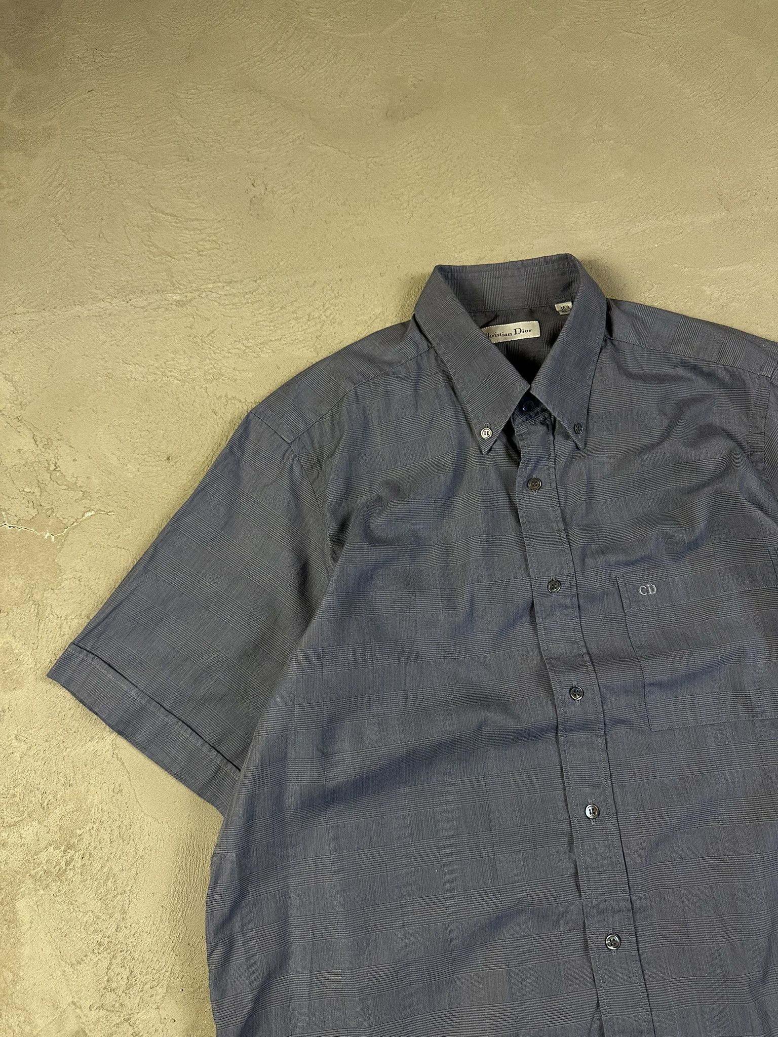 Dior Vintage Christian Dior Button Up Shirt Size US L / EU 52-54 / 3 - 6 Thumbnail