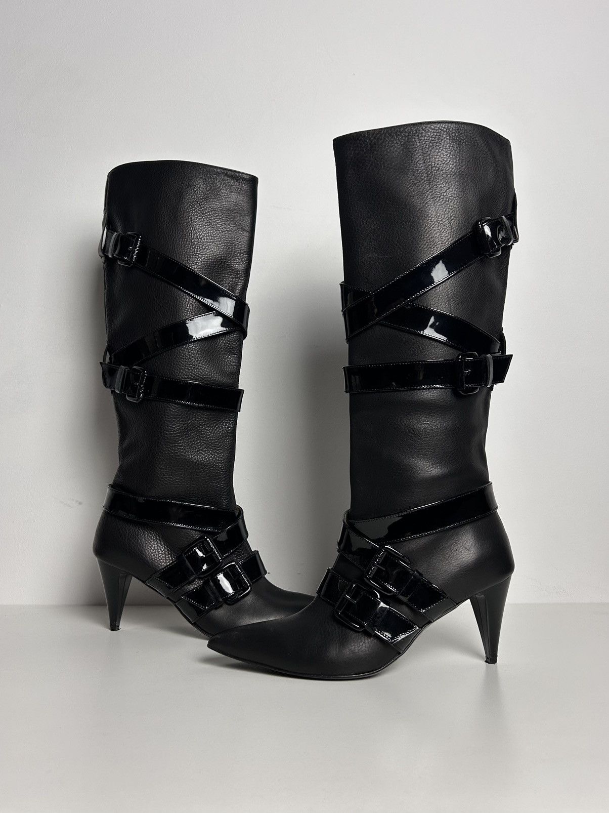 Roberto Cavalli Vintage Roberto Cavalli heeled boots Size US 8 / IT 38 - 8 Thumbnail