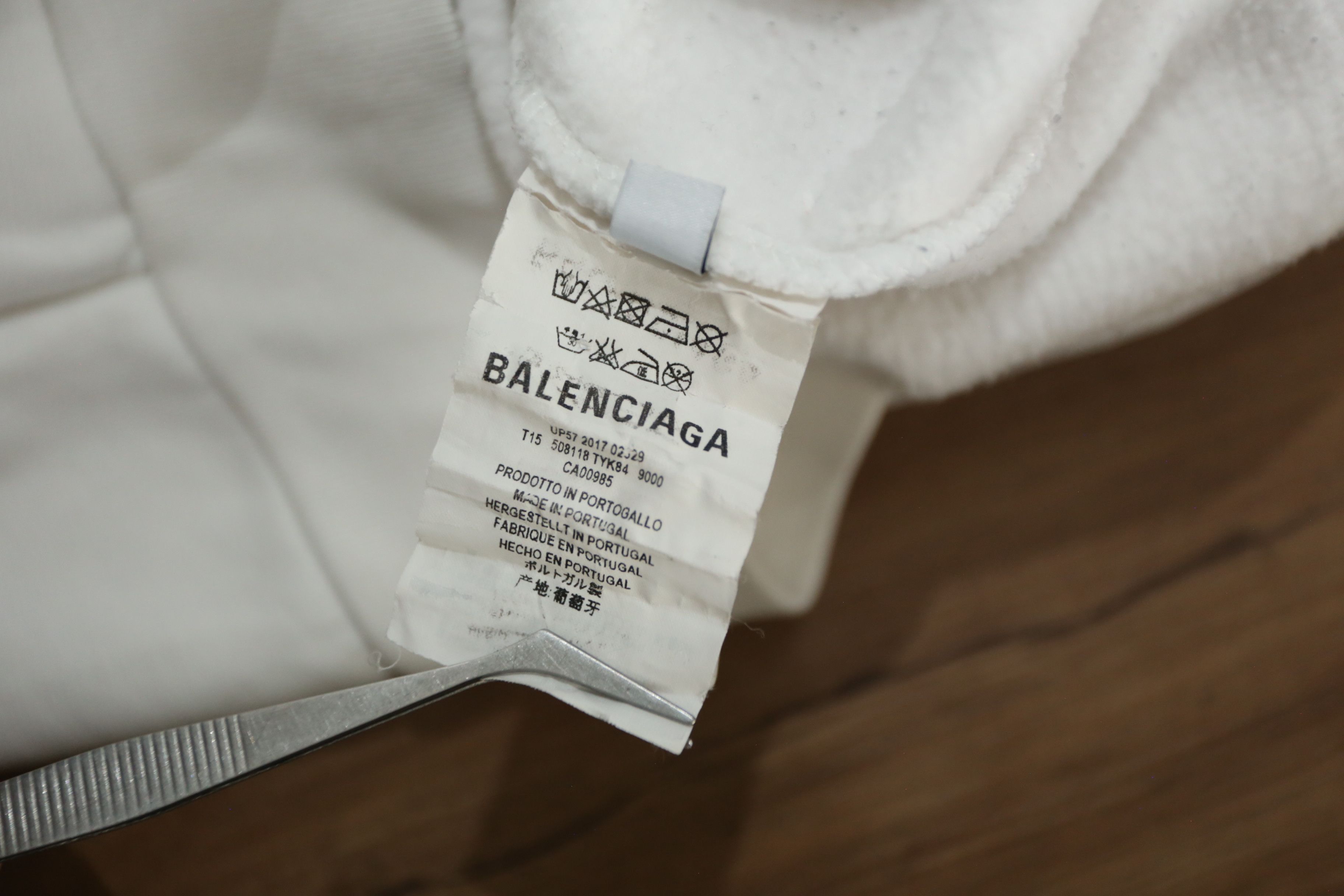 Balenciaga Balenciaga - S/S 18 - Balenciaga Mode Hoodie Size US S / EU 44-46 / 1 - 14 Thumbnail