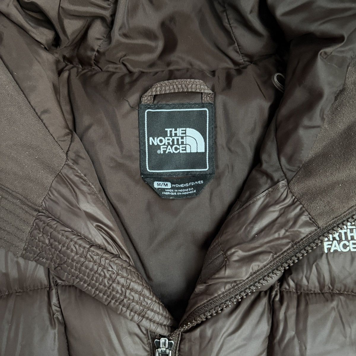 The North Face Brown The North Face 600 Hooded Puffer Jacket Ski Snow Size M / US 6-8 / IT 42-44 - 5 Thumbnail