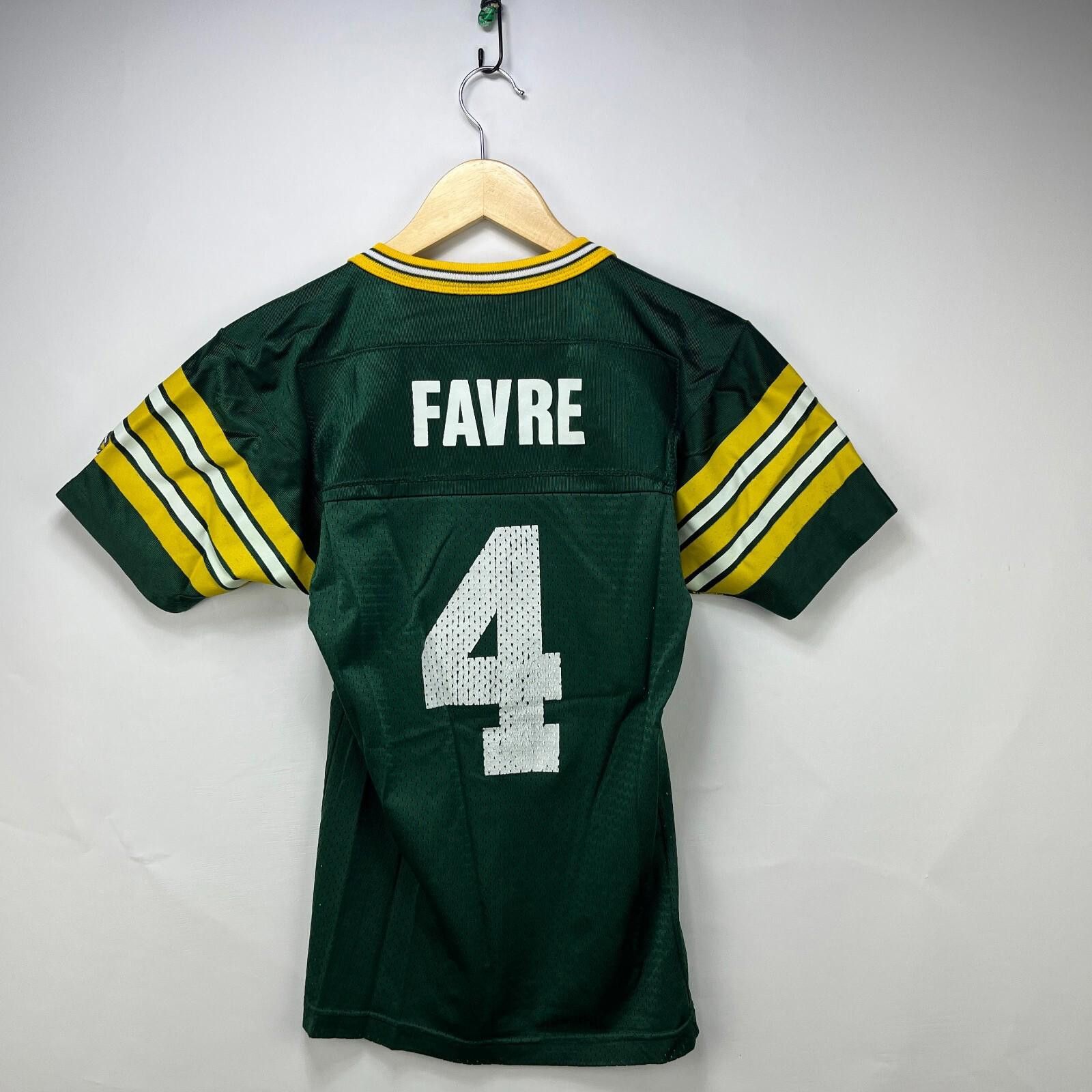 Champion Vintage 90s Green Bay Packers Brett Favre Jersey Youth Small Size ONE SIZE - 8 Thumbnail