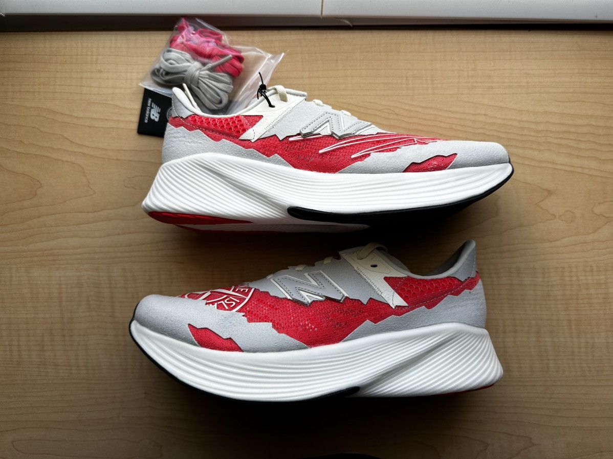 New Balance × Stone Island Stone Island x New Balance Fuelcell RC Elite v2 Energy Red Size US 10 / EU 43 - 4 Thumbnail