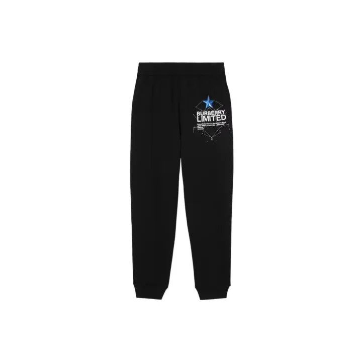 Burberry Burberry Black Limited Edition Sweatpants for Women 0079 Size 22" - 1 Thumbnail