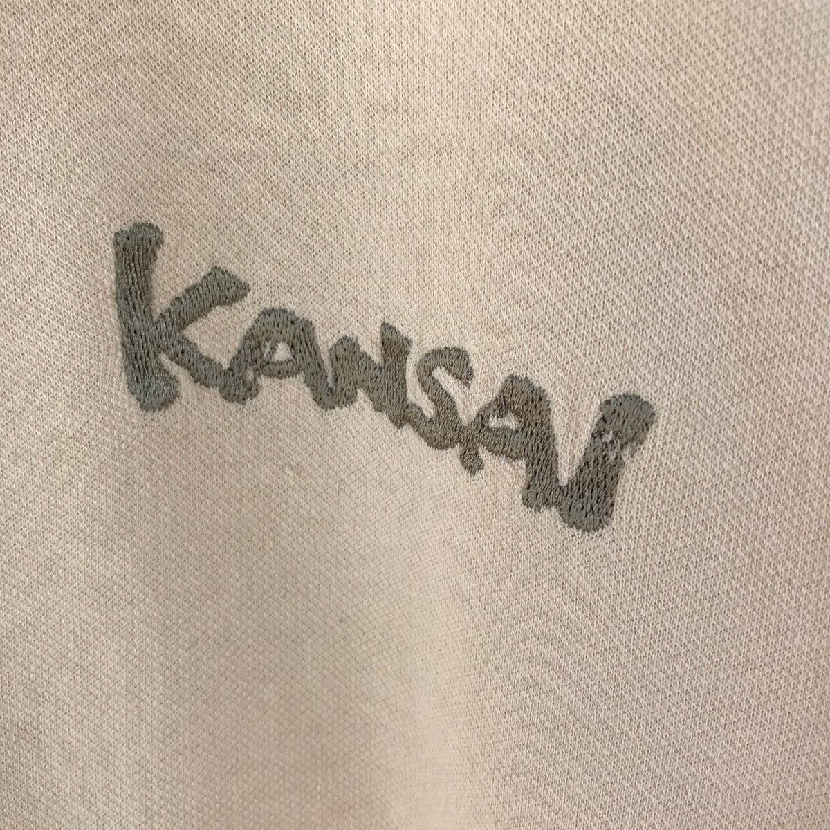 Kansai Yamamoto × Vintage Kansai Yamamoto Man spellout crewneck sweatshirt Size US L / EU 52-54 / 3 - 6 Thumbnail