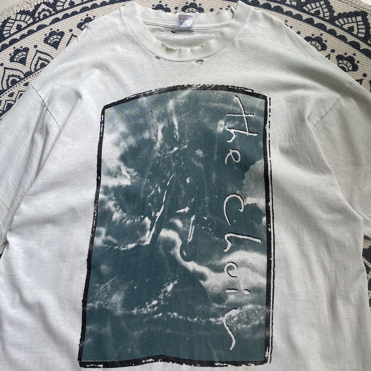 Band Tees Thrashed Faded Vintage 90s The Choir Band ERD GRUNGE TSHIRT Size US XL / EU 56 / 4 - 4 Thumbnail