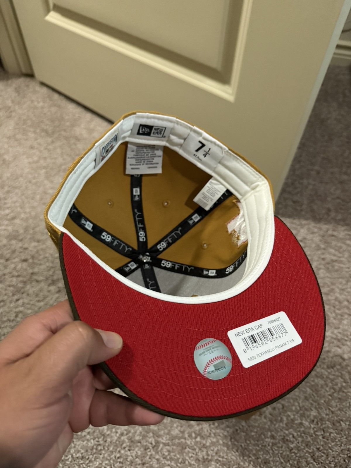 New Era 7 1/4 New Era Fitted Texas Rangers 40th Anniversary Size ONE SIZE - 4 Thumbnail
