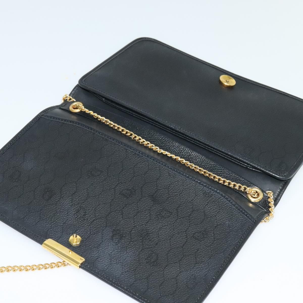 Dior DIOR Chain Shoulder Bag Leather Navy Gold Size ONE SIZE - 9 Thumbnail