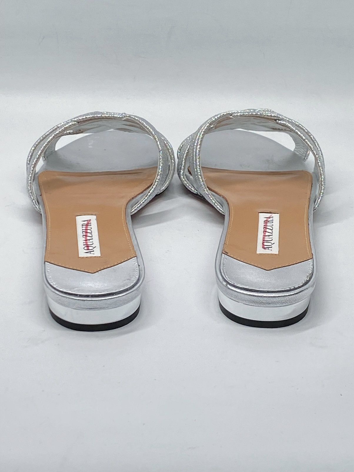 Aquazzura Aquazzura Felix Leather Sandals size 37.5 Size US 7.5 / IT 37.5 - 7 Thumbnail