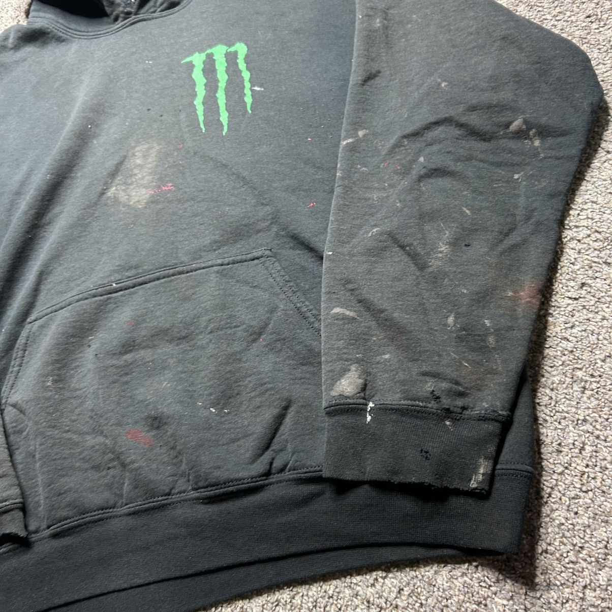 Fox Racing × Vintage Y2K Fox racing monster faded trashed hoodie Size US L / EU 52-54 / 3 - 5 Thumbnail