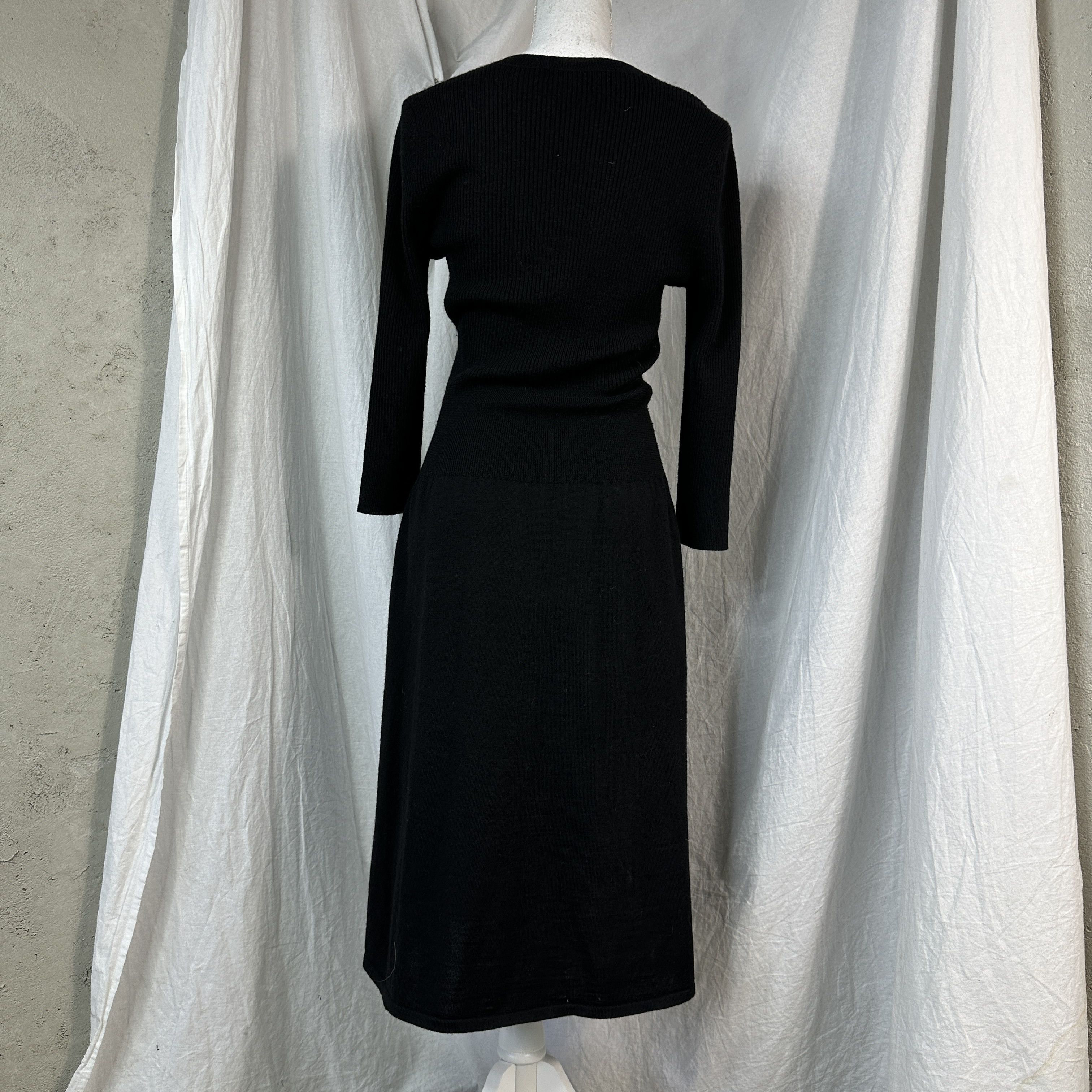 Ralph Lauren × Vintage Ralph Lauren Merino Wool Dress Size M / US 6-8 / IT 42-44 - 8 Thumbnail