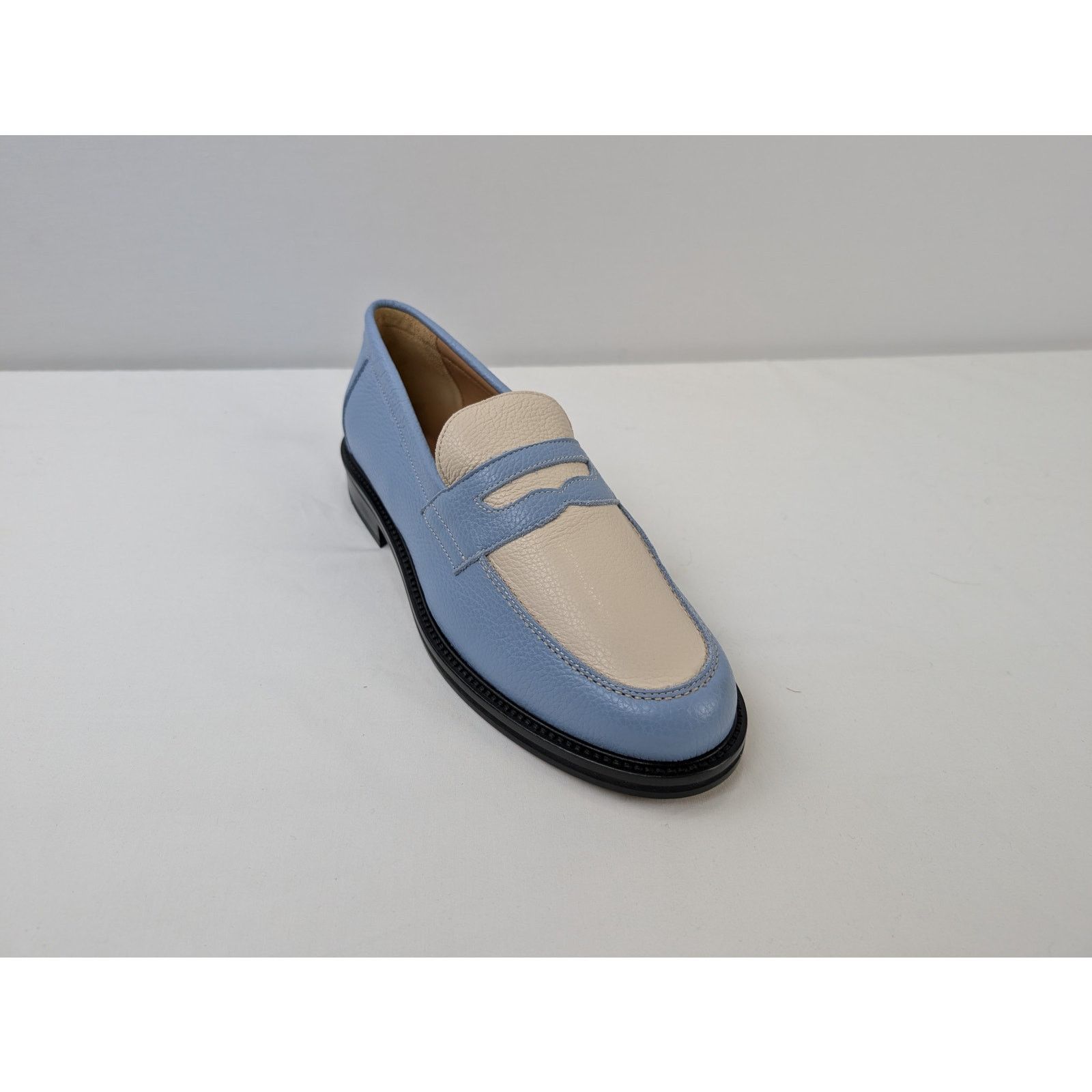 Aime Leon Dore o1rshd1 Penny Loafer Shoe in Lamb/Cornflower Size US 10.5 / EU 43-44 - 3 Thumbnail