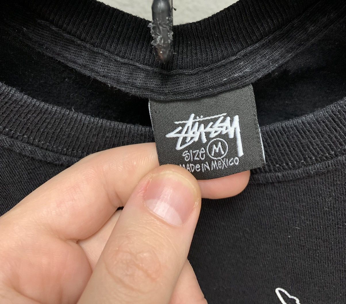 Stussy Stussy vintage big logo black t-shirt oversized M size Size US M / EU 48-50 / 2 - 4 Thumbnail