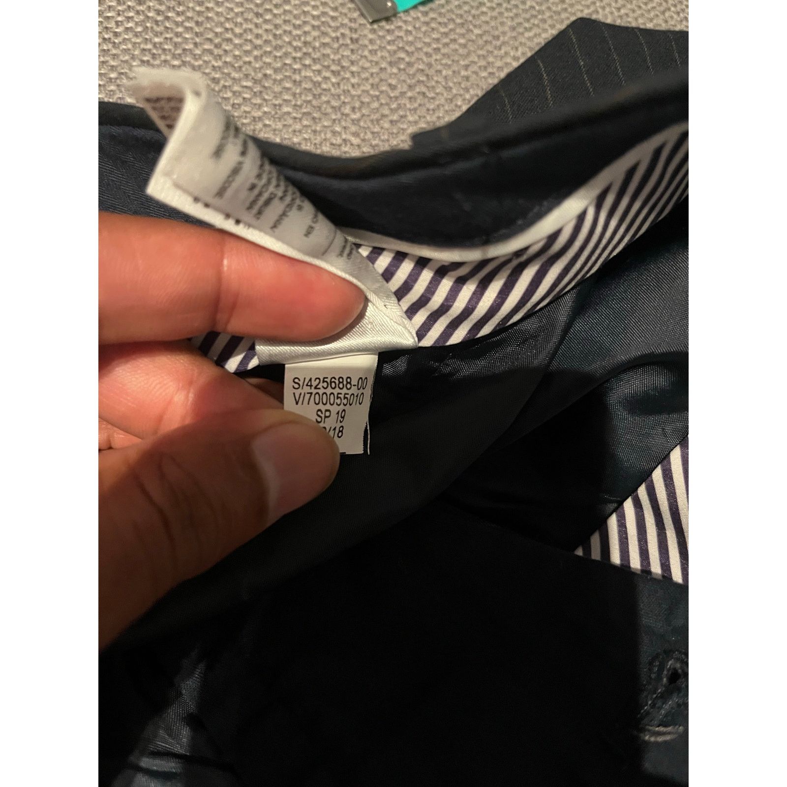 Banana Republic Banana Republic - RYAN SLIM STRAIGHT PINSTRIPE PANT / 6R Size 28" / US 6 / IT 42 - 8 Thumbnail