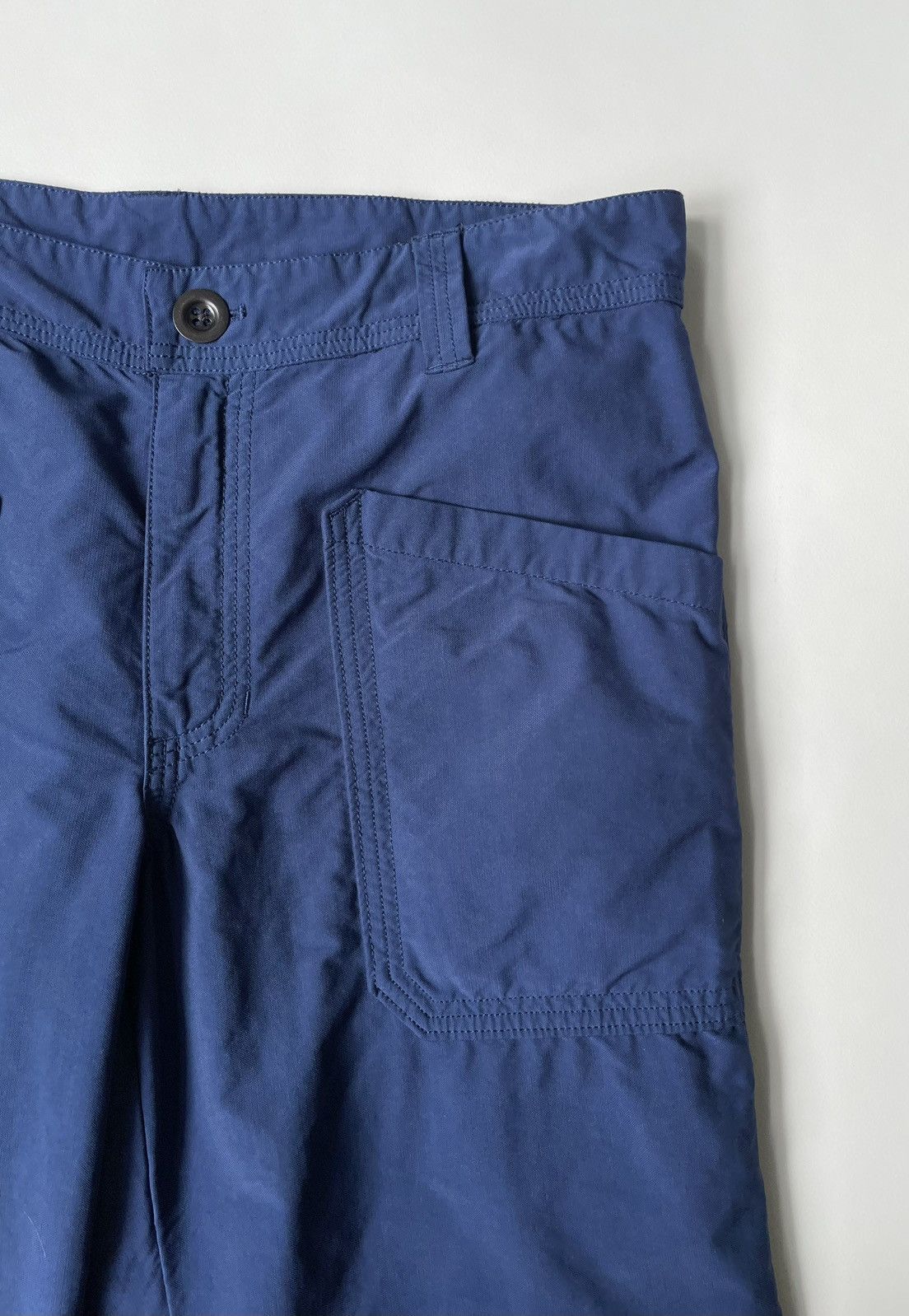 Comme des Garcons × Dover Street Market Blue Nylon Utility Trousers Size US 36 / EU 52 - 7 Thumbnail