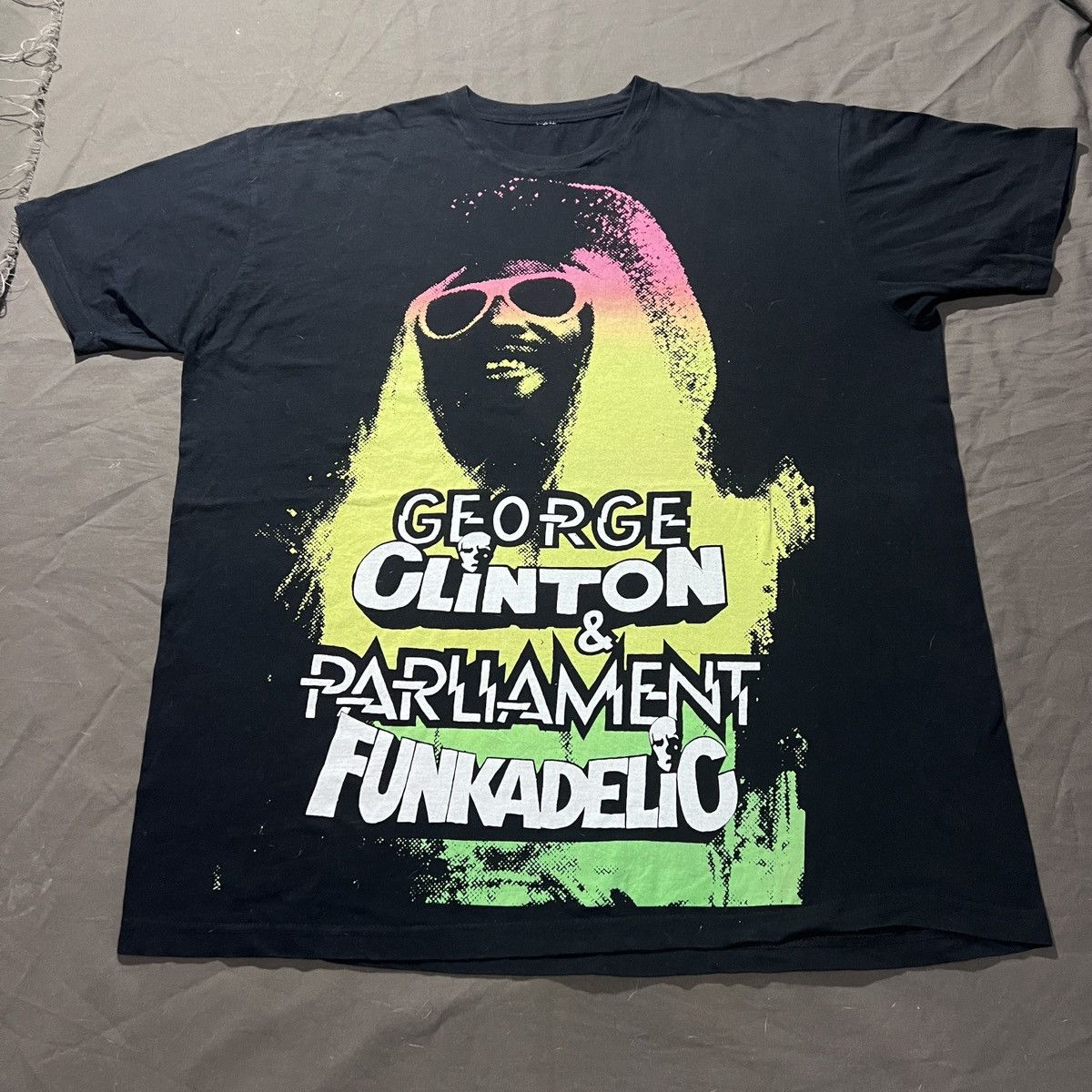 Rap Tees Vintage Y2K George Clinton Funkadelic Promo Tee 2XL Size US XXL / EU 58 / 5 - 2 Thumbnail