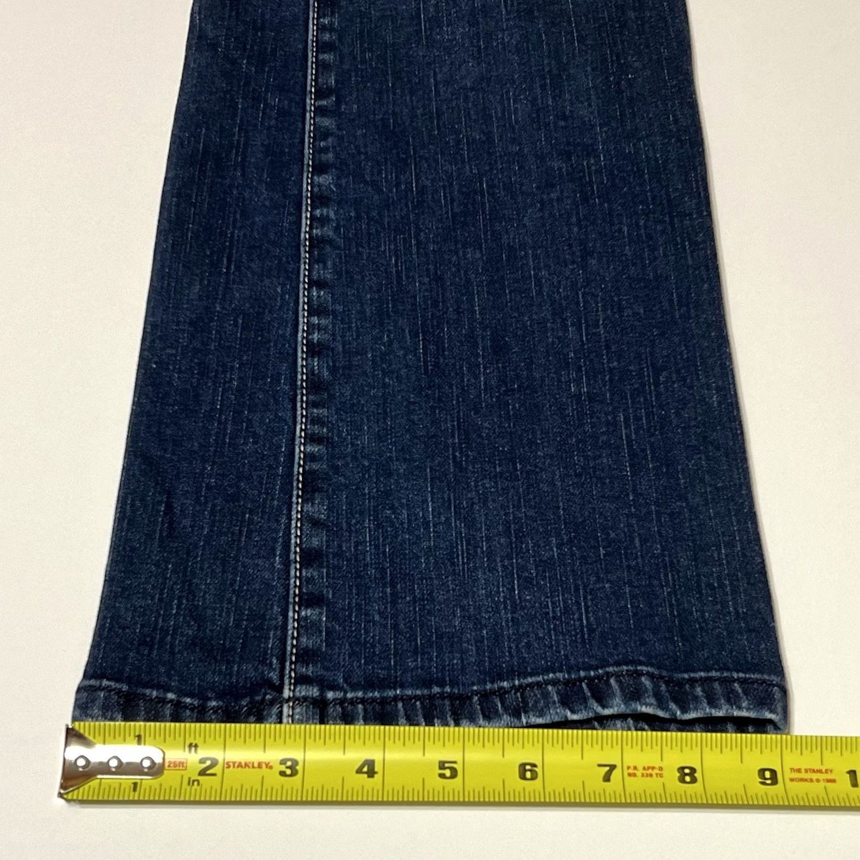 American Eagle Outfitters VINTAGE American Eagle Outfitters Jeans Women’s 8 Long Long? 32x33 Bootcut Dark Wash Denim Stretch 90s Bohemian Preppy Hipster 5-Pocket Womens Jeans Size 24" / US 00 / IT 34 - 7 Thumbnail