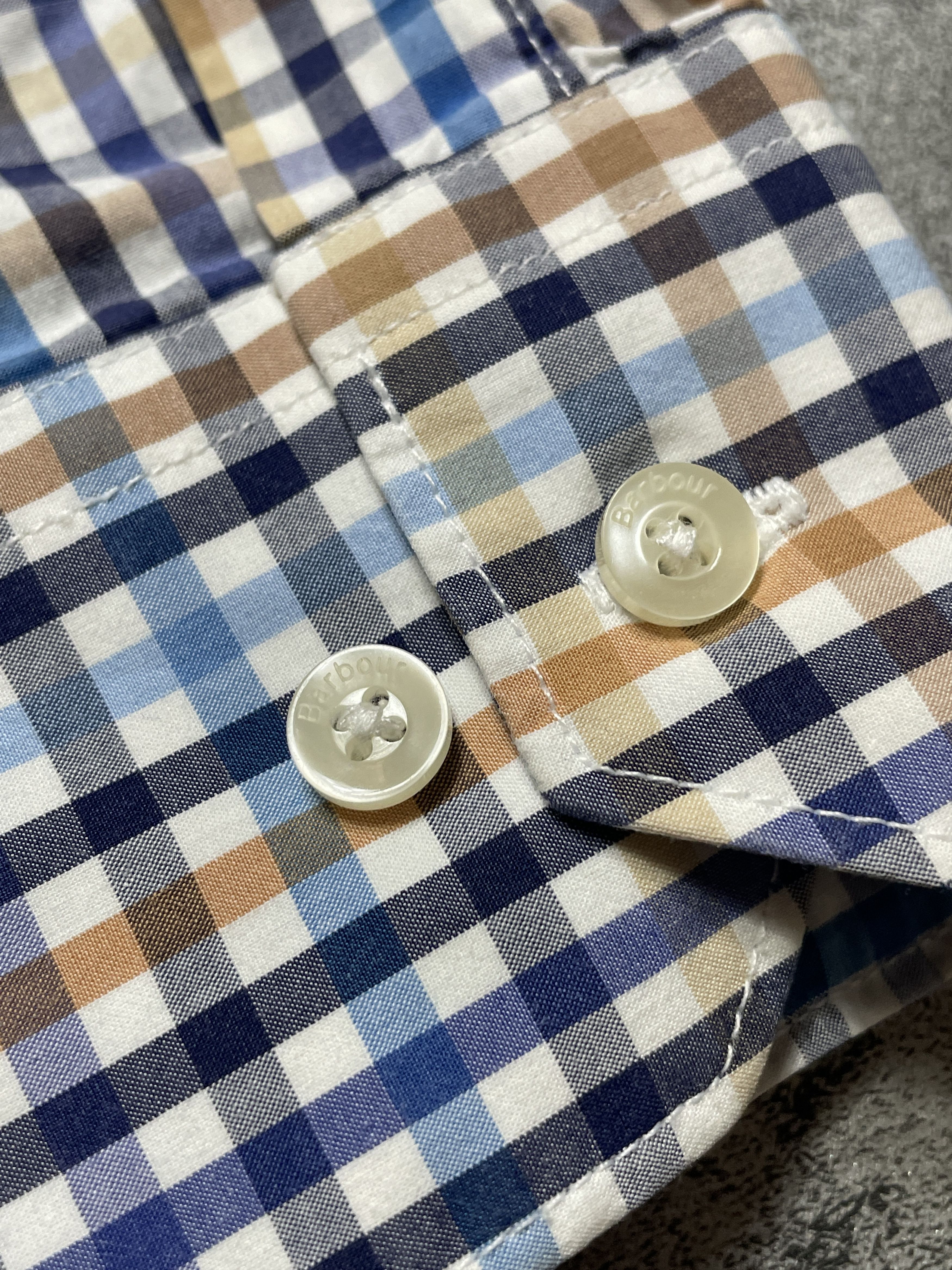 Barbour Barbour Luxury Checkered Shirt Button Up Elegant Size US S / EU 44-46 / 1 - 12 Thumbnail