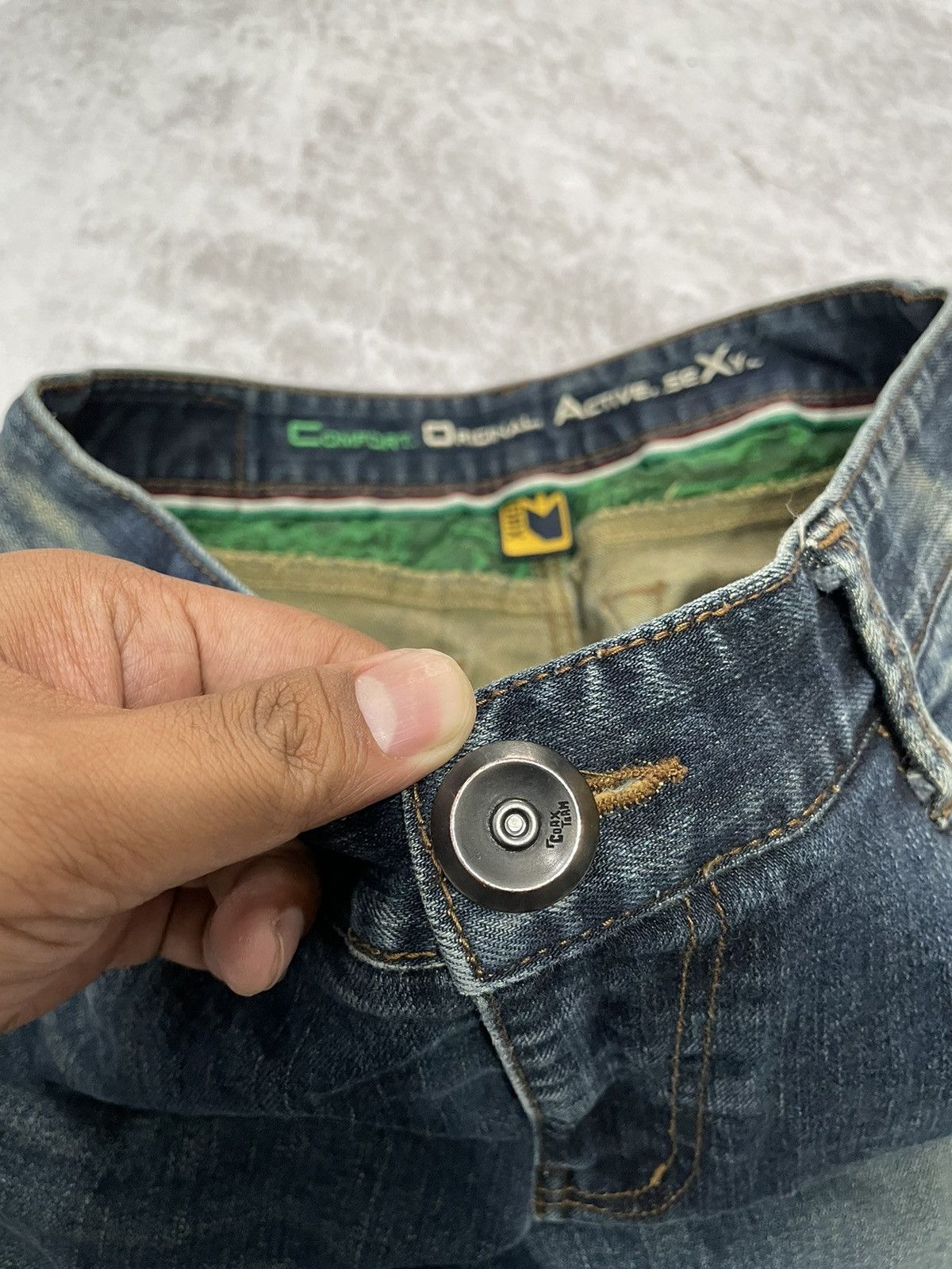 Hysteric Glamour × If Six Was Nine × Le Grande Bleu (L.G.B.) 2000s DRX Japan poem denim y2k style Size US 31 - 4 Thumbnail