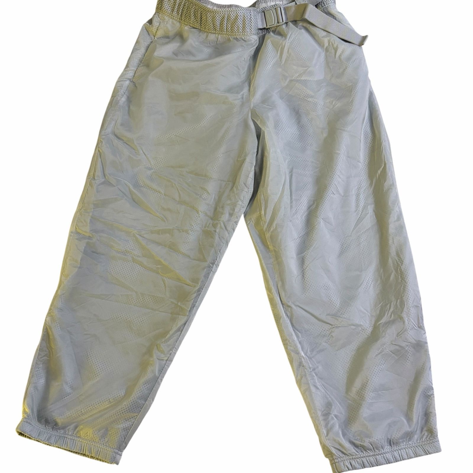 Nike Nike Tech Pack pants Women Large High Rise Gray Mesh Belted Size 32" / US 10 / IT 46 - 1 Thumbnail