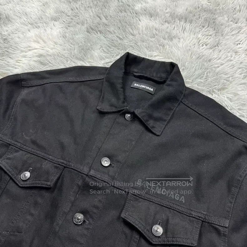 Balenciaga Balenciaga Denim Jacket Size US S / EU 44-46 / 1 - 5 Thumbnail