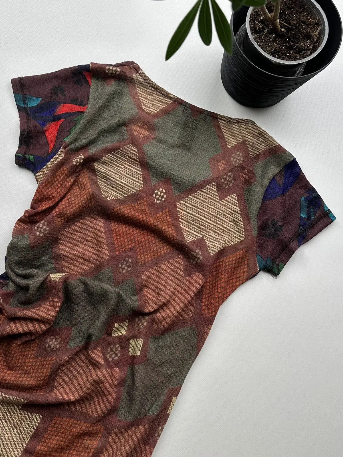 Custo Barcelona Custo Barcelona Printed Mini Dress (90) Size M / US 6-8 / IT 42-44 - 6 Thumbnail