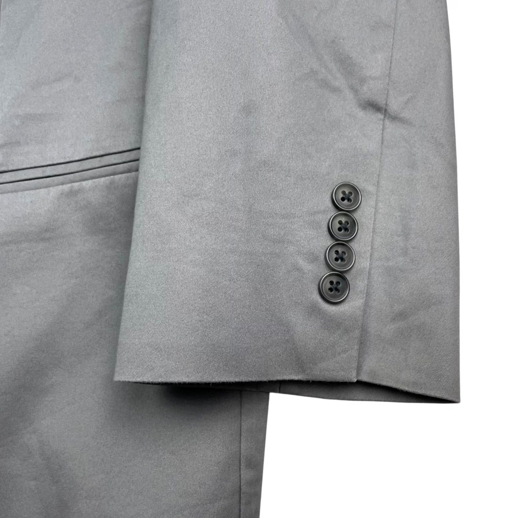 Vintage Oak Hill Men’s FIT By DXL Performance Blazer 2-Button Gray 3XLT / 54L 56L Big & Tall Regular Blazer Mens Gray Jacket Size 48R - 4 Thumbnail