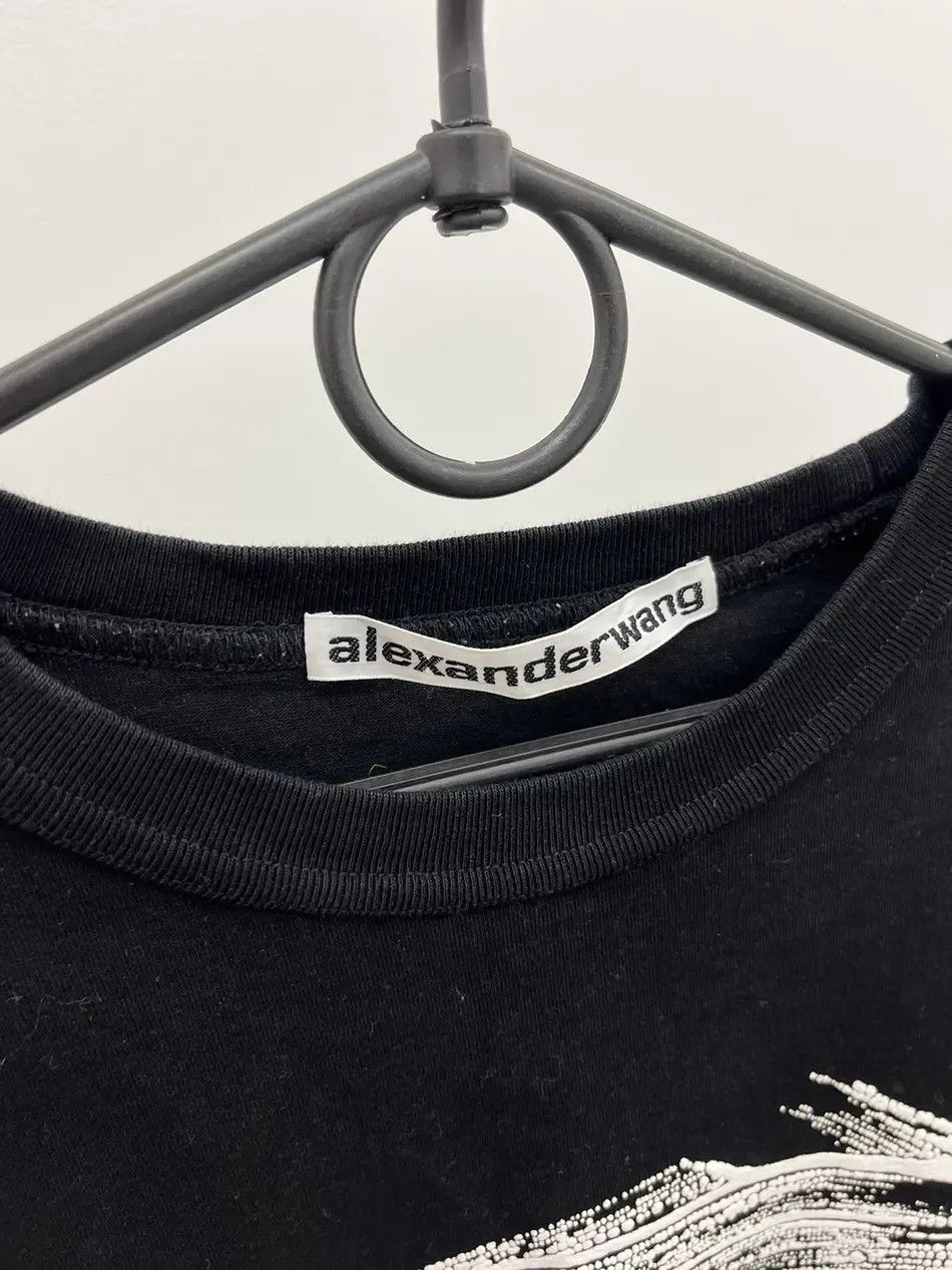 Alexander Wang Alexander Wang Black Cotton Logo Longsleeve Size US L / EU 52-54 / 3 - 2 Thumbnail