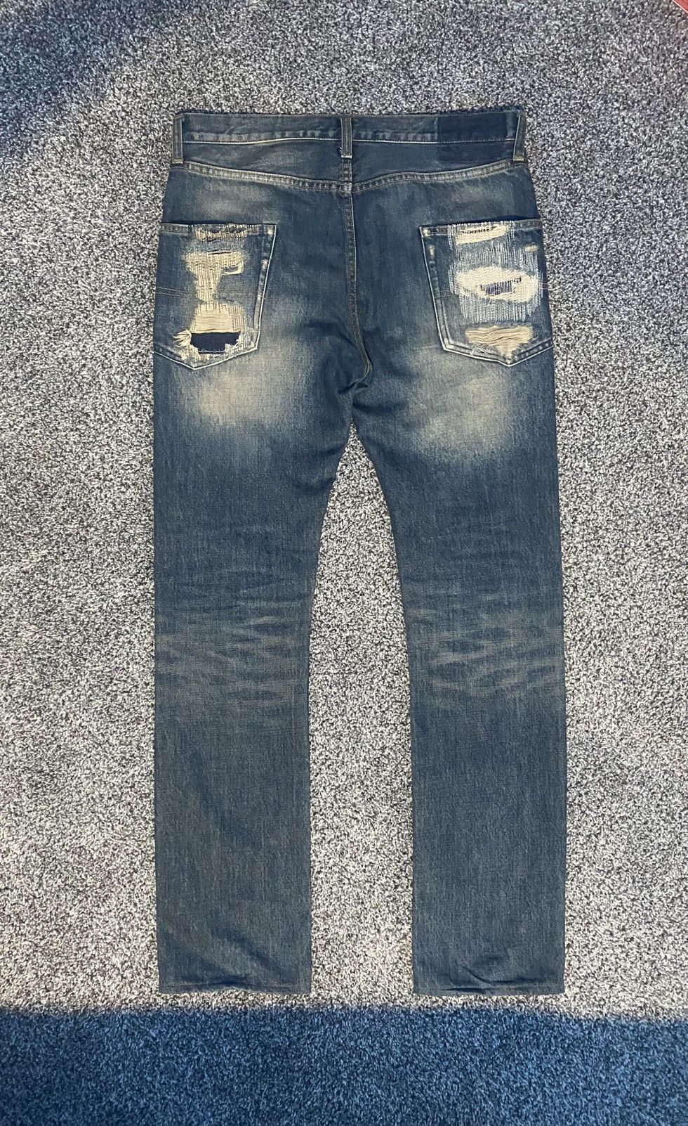 Undercover Undercover Arts and Crafts skull denim SOLD Size US 32 / EU 48 - 2 Thumbnail