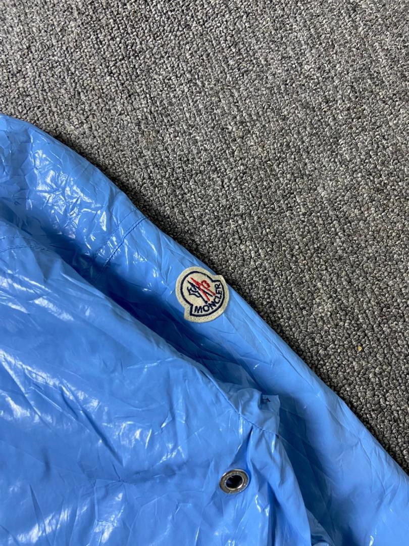 Moncler MONCLER Shiny Navet Rain Hooded Jacket (188) Size US S / EU 44-46 / 1 - 21 Thumbnail