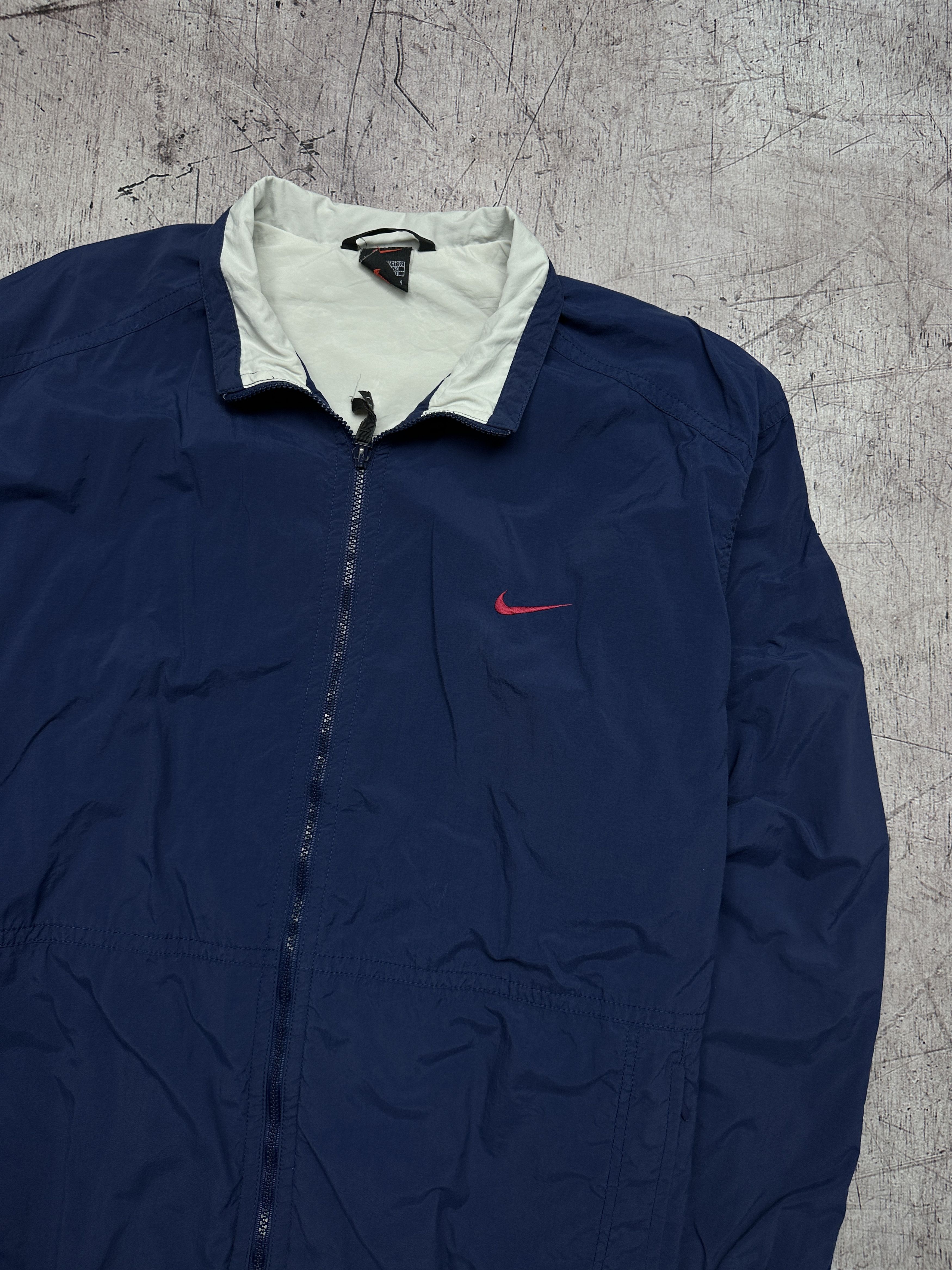 Nike × Vintage Nike 90s Vintage Mens Nylon Jacket Size US L / EU 52-54 / 3 - 4 Thumbnail