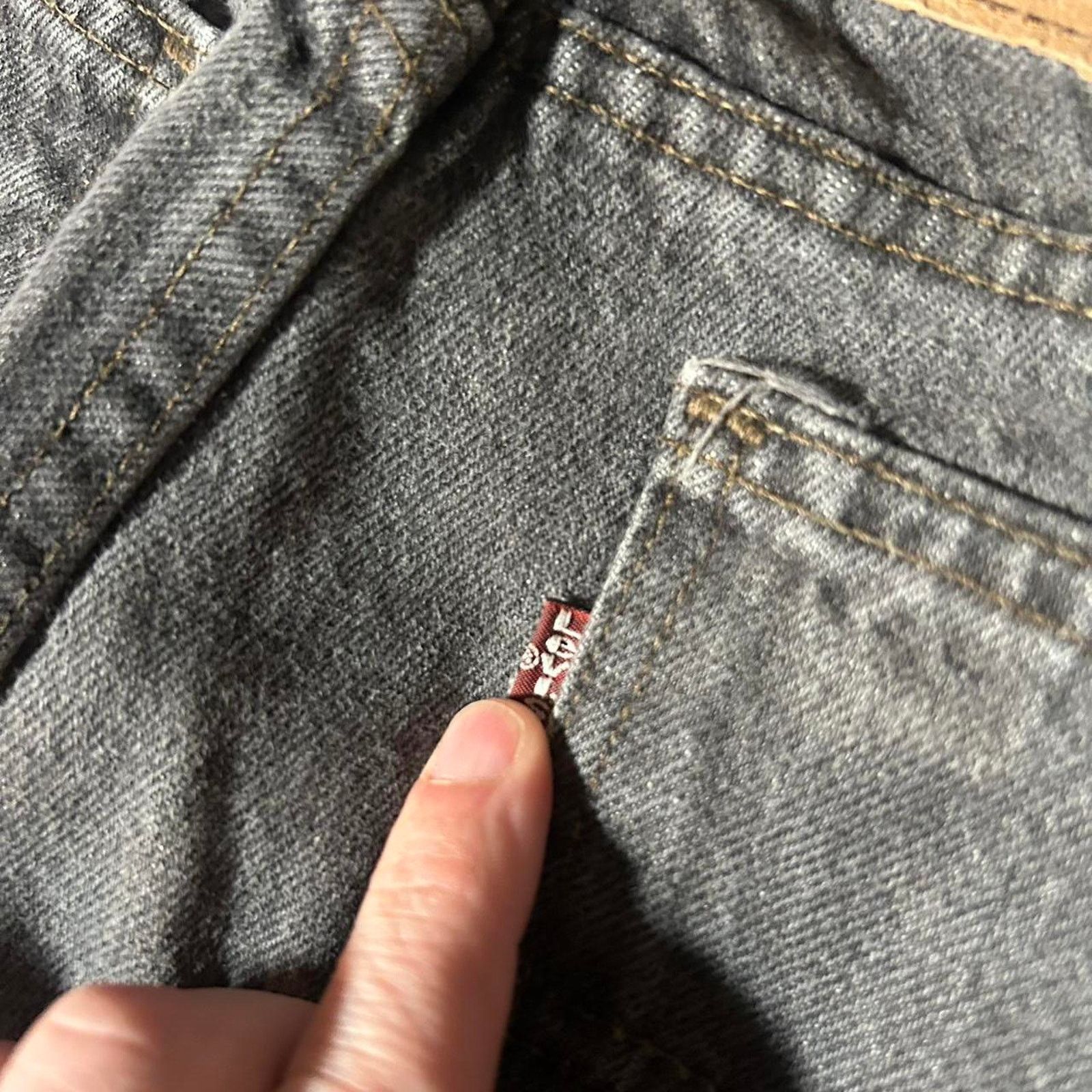 Levi's 80s grey levis has a Size US 32 / EU 48 - 4 Thumbnail
