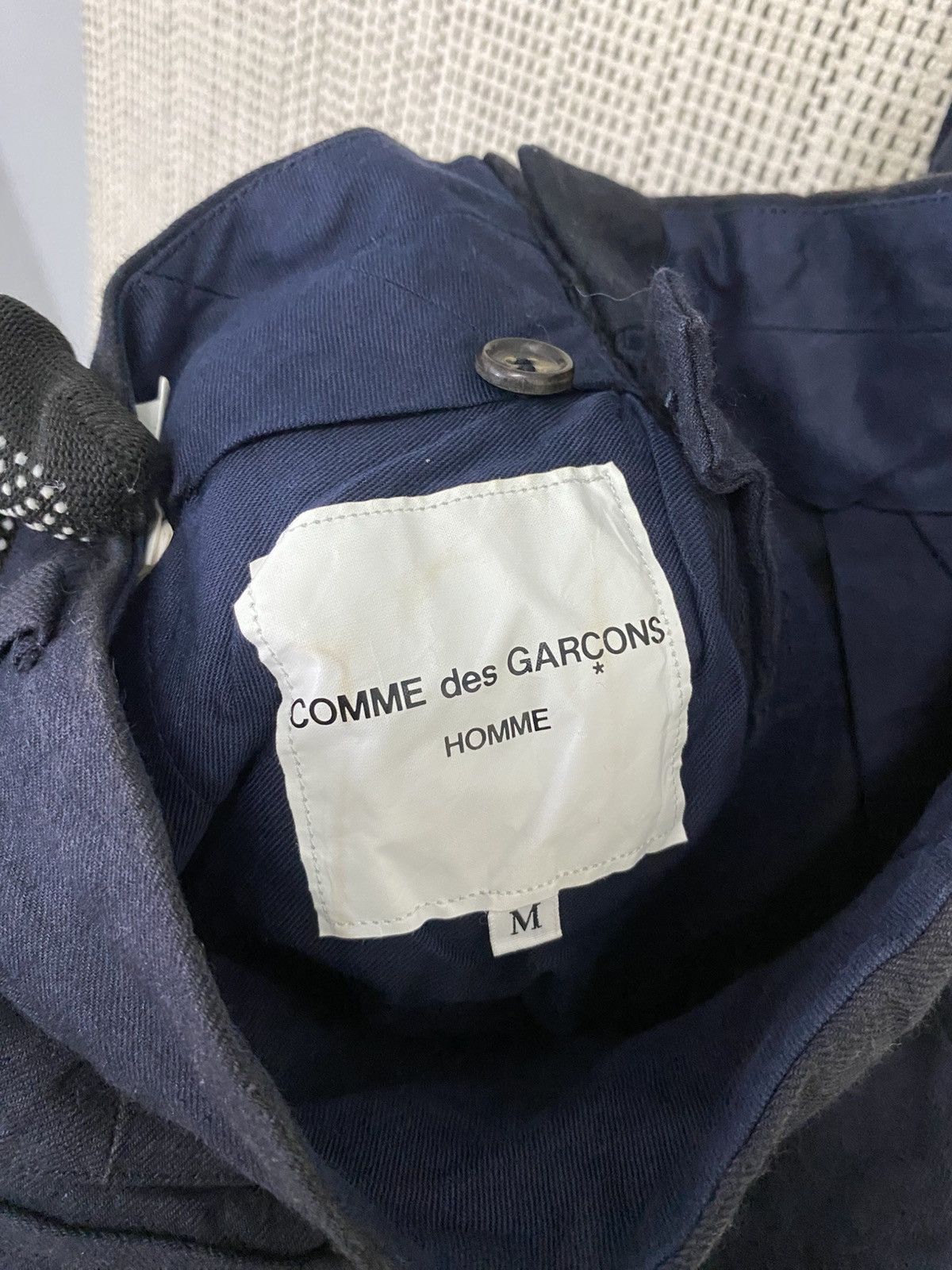 Comme des Garcons × Comme des Garcons Homme × Comme des Garcons PLAY AD1993 Comme des garcons homme casual pant Size US 29 - 8 Thumbnail